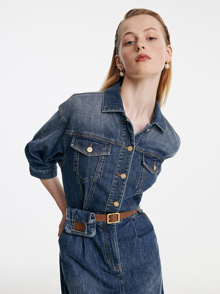 How to Style a Denim Dress? GOELIA How to Style a Denim Dress? GOELIA