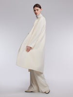 [Preview] Cashmere Wool Blend Double-Faced Women Overcoat GOELIA