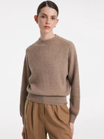 Pure Cashmere Hooded Sweater With Detachable Hat GOELIA
