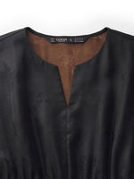 19MM Xiang Yun Silk Cap Sleeve Women Midi Dress GOELIA