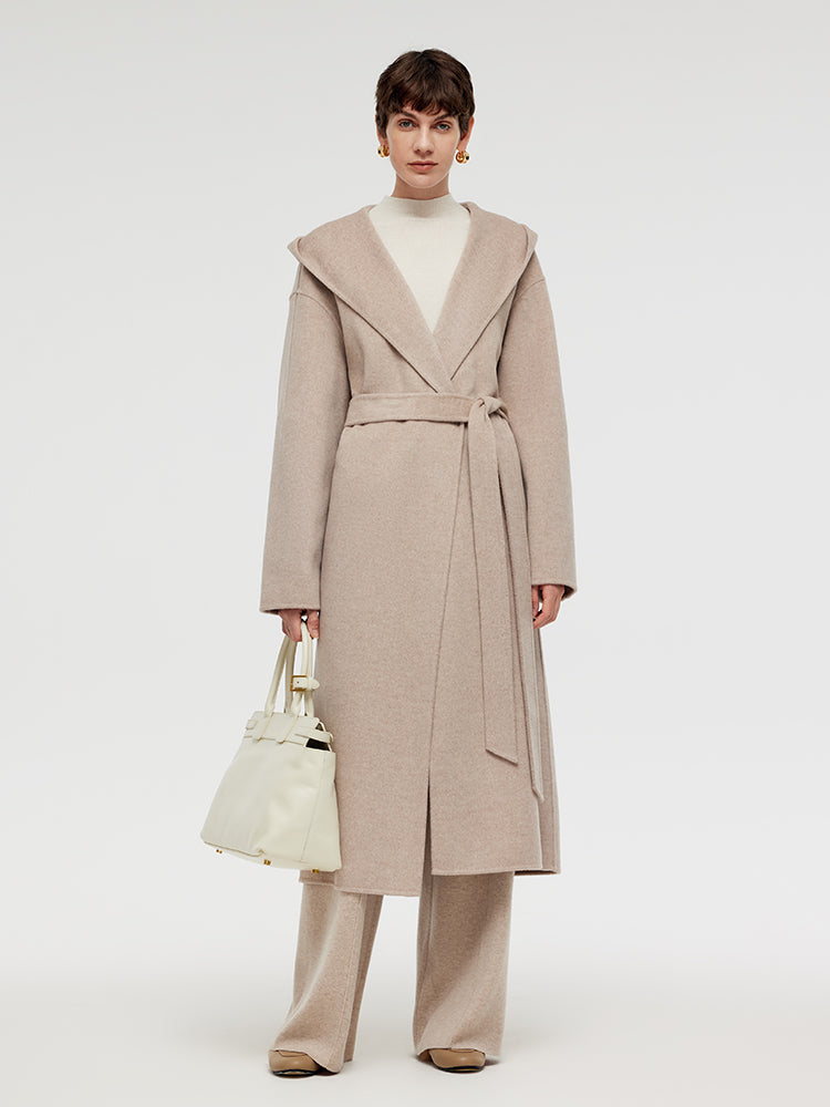 Trench Coat Wool Cashmere Wrap Coat Wrap Wool Coats Oversized Wool