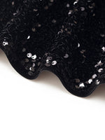 Velvet Sequins Women Mermaid Skirt GOELIA