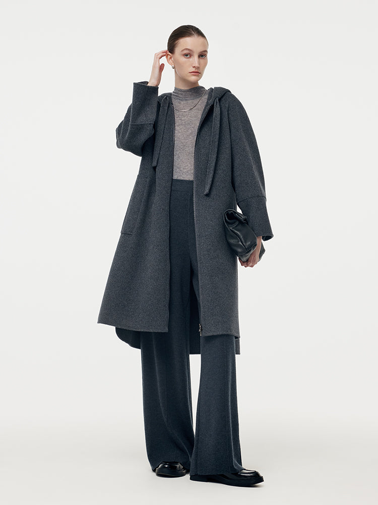 European Flower-Textured Short Coat Womens