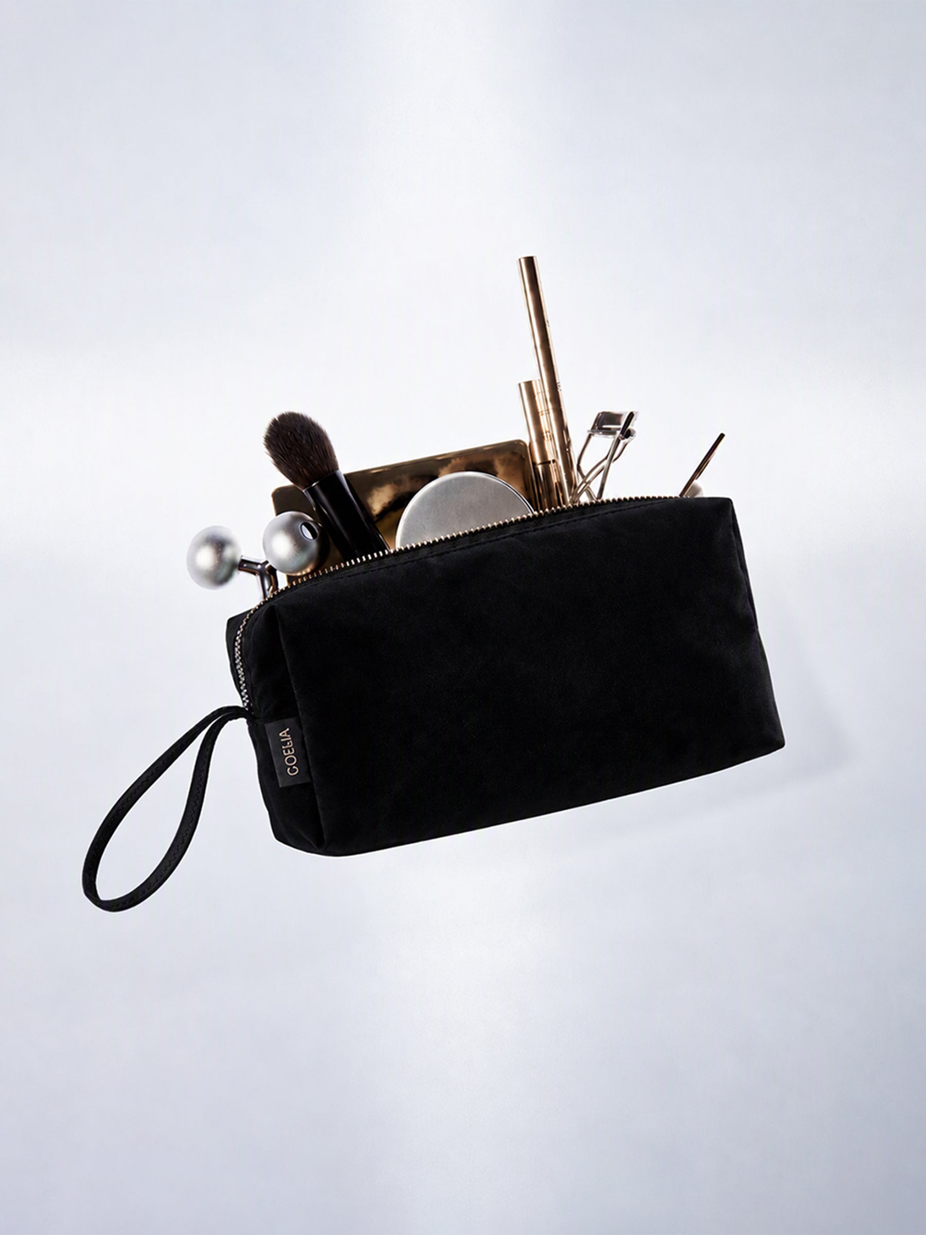 Black Small Cosmetic Bag GOELIA