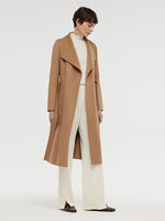 Cashmere Lapel Women Overcoat GOELIA