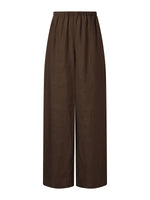 100% Linen Vest And Pants Two-Piece Set GOELIA