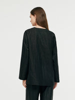 18 Momme Xiang Yun Silk Diagonal Placket Women Jacket GOELIA
