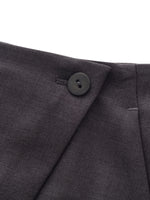 Tailored Straight-Leg Women Pants With Detachable Wrap Skirt GOELIA