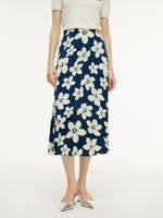 Floral Print A-Line Women Skirt GOELIA