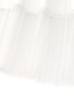 [Preview] Elastic Waist A-Line Pleated Women Mesh Skirt GOELIA