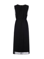 [Preview] 10MM Mulberry Silk Sleeveless Dress And 100% Acetate Sleeveless Dress Two-Piece Set GOELIA