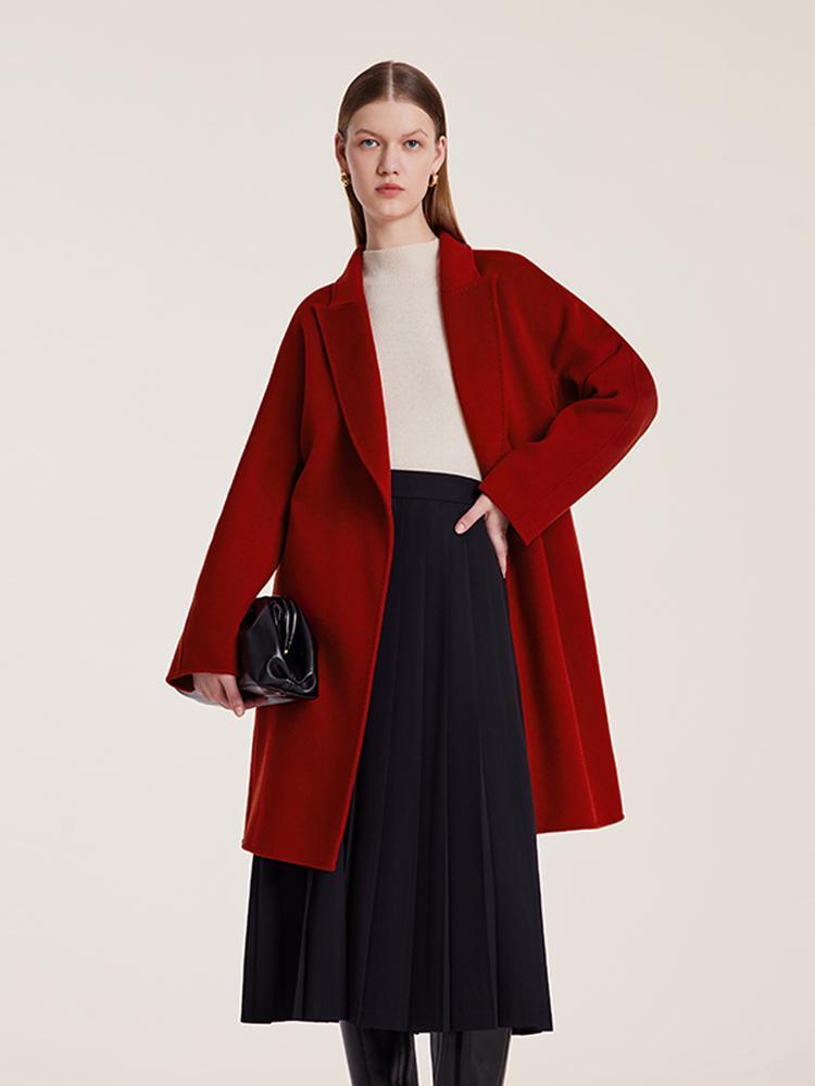 Tencel Wool Double-Faced Coat GOELIA