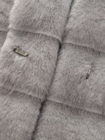 [Preview] Sheared Faux Fur Women Coat GOELIA