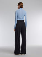 [Preview] Relaxed Straight Leg Women Knit Pants GOELIA