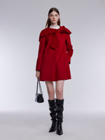 [Preview] Tencel Wool Blend Double-Faced Women Coat GOELIA