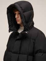 Loose Unisex Hooded Goose Down Jacket GOELIA