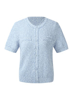 Frayed Edge Women Knit Top GOELIA
