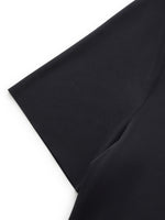 Two-pack (Black & White) Modal Round Neck Unisex T-Shirt GOELIA