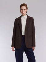 [Preview] 100% Wool Double-Faced Women Blazer GOELIA