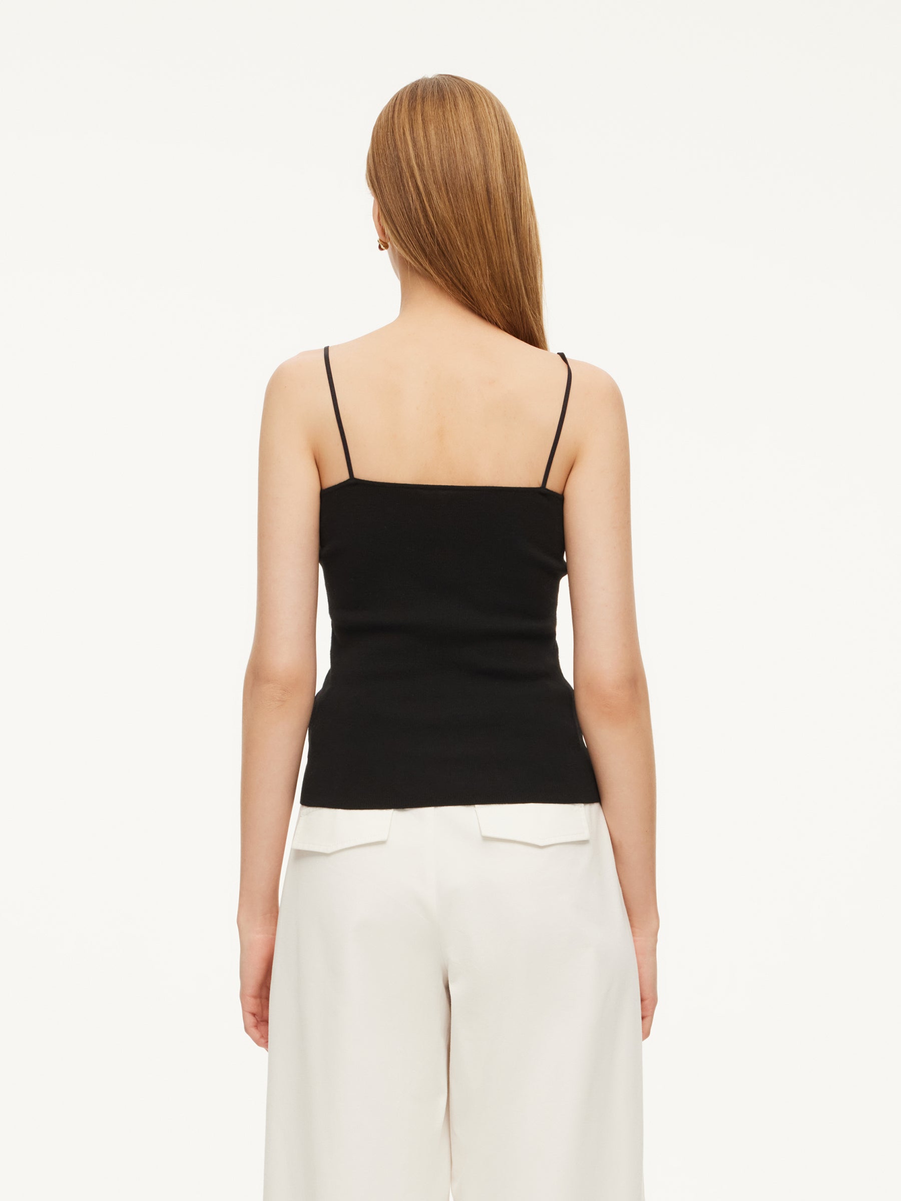 Elastic Straps Women Knit Camisole GOELIA