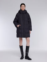 [Preview] H-Line Hooded Mid-Length Goose Down Coat GOELIA