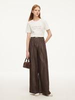 [Preview] Lyocell Blend Denim Women Straight Leg Jeans GOELIA