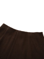 Tencel Wool Blend Cardigan And Tank Top And Skirt Three-Piece Set GOELIA