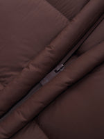 Cocoon Hooded Long Goose Down Puffer Coat GOELIA