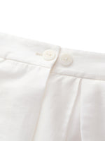 Tencel Blend Adjustable Waist Women A-Line Culottes GOELIA