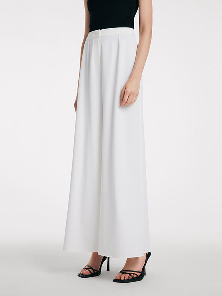 Wide Leg Full Length Pants GOELIA