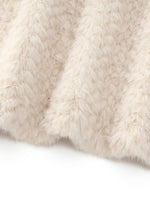 [Preview] Eco-friendly Faux Fur Textured Women Coat GOELIA