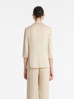 Acetate One Button Women Blazer GOELIA