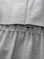 [Preview] Triacetate Blend Drawstring Waist Women Trench Coat GOELIA