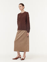 Wool Blend Sequins Women Sweater GOELIA