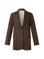 100% Linen Women Loose Fit Blazer GOELIA