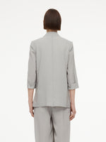 Triacetate Blend H-Line Women Blazer GOELIA