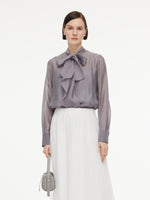 [Preview] Front Knot Women Shirt With Knit Camisole GOELIA