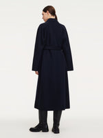 100% Wool Unisex Wrap Overcoat GOELIA