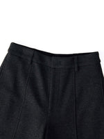[Preview] Stretch Ankle Length Women Curved Leg Knit Pants GOELIA