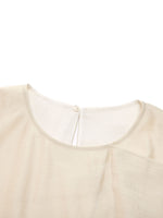 Lyocell Blend Ruffle-Detailing Women Tank Top GOELIA