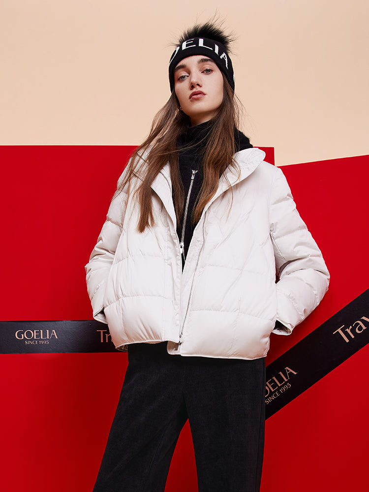 Stand Collar Goose Down Jacket GOELIA