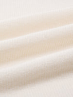 100% Wool V-Neck Ruched Women Polo Knit Top GOELIA