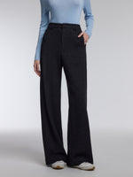 [Preview] Relaxed Straight Leg Women Knit Pants GOELIA