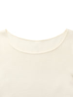 Tencel Wool Blend Women Knit Top With Pullover Cape GOELIA