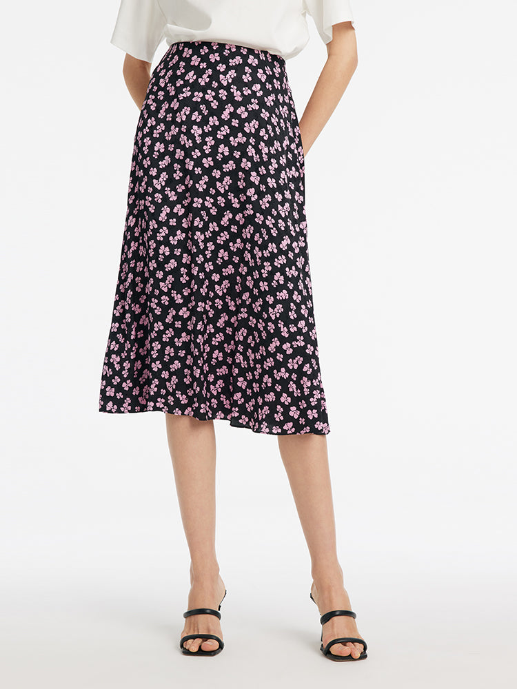 Bowknot Print Mermaid Women Half Skirt GOELIA