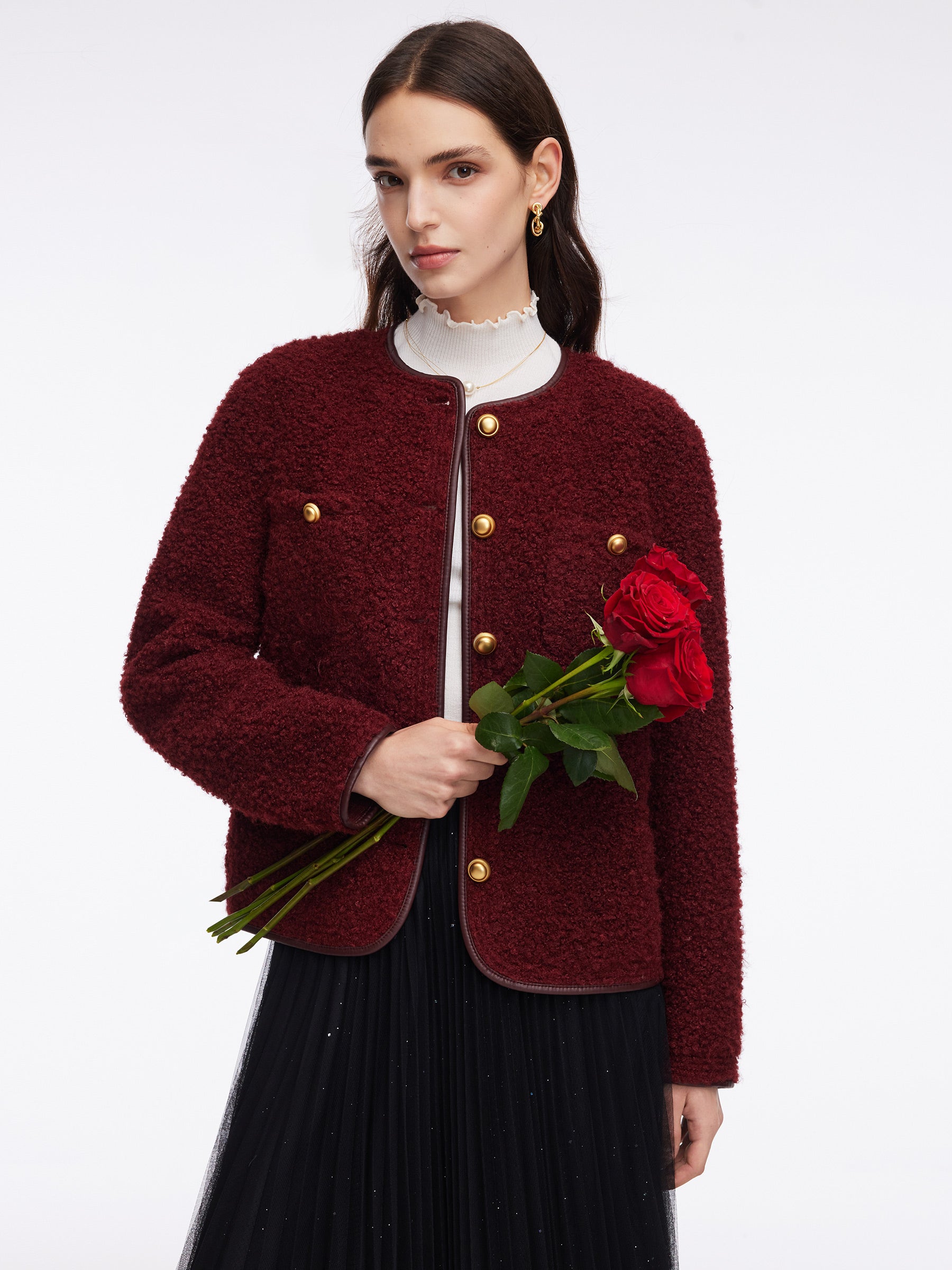 [Preview] Eco-friendly Sherpa Women Jacket GOELIA