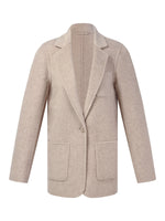[Preview] Cashmere Wool Blend Double-Faced Women Blazer GOELIA