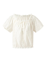 Tencel Blend Embroidered Women Top GOELIA
