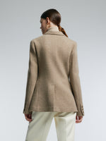 100% Merino Wool Women H-Line Blazer GOELIA