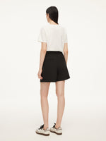 Stretch Adjustable Waist Women A-Line Shorts GOELIA